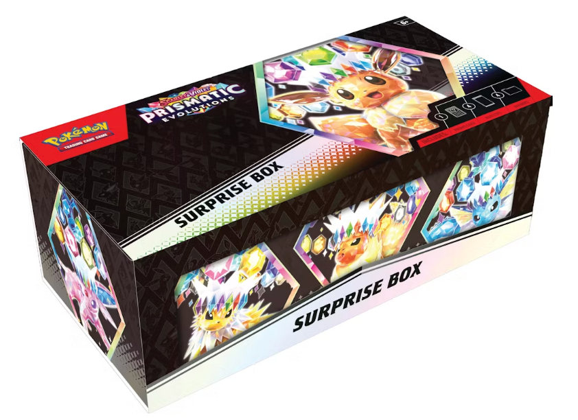 Pokémon Scarlet & Violet Prismatic Evolutions Surprise Box