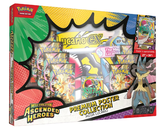 Pokemon Premium Poster Collection: Mega Lucario - ME: Ascended Heroes