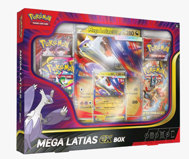 Pokémon TCG: Mega Latias Ex Box