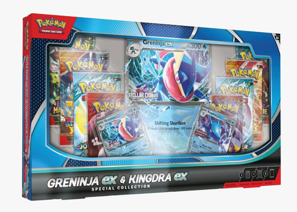 Pokémon Greninja EX & Kingdra EX Special Collection Box