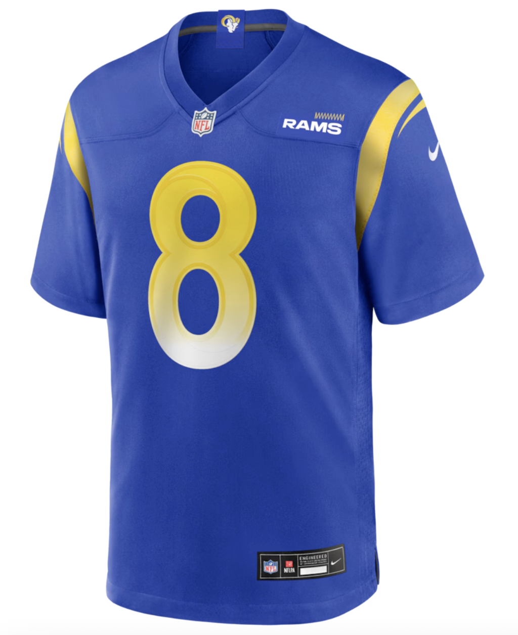 Los Angeles Rams Nike Player Game Jersey - Royal