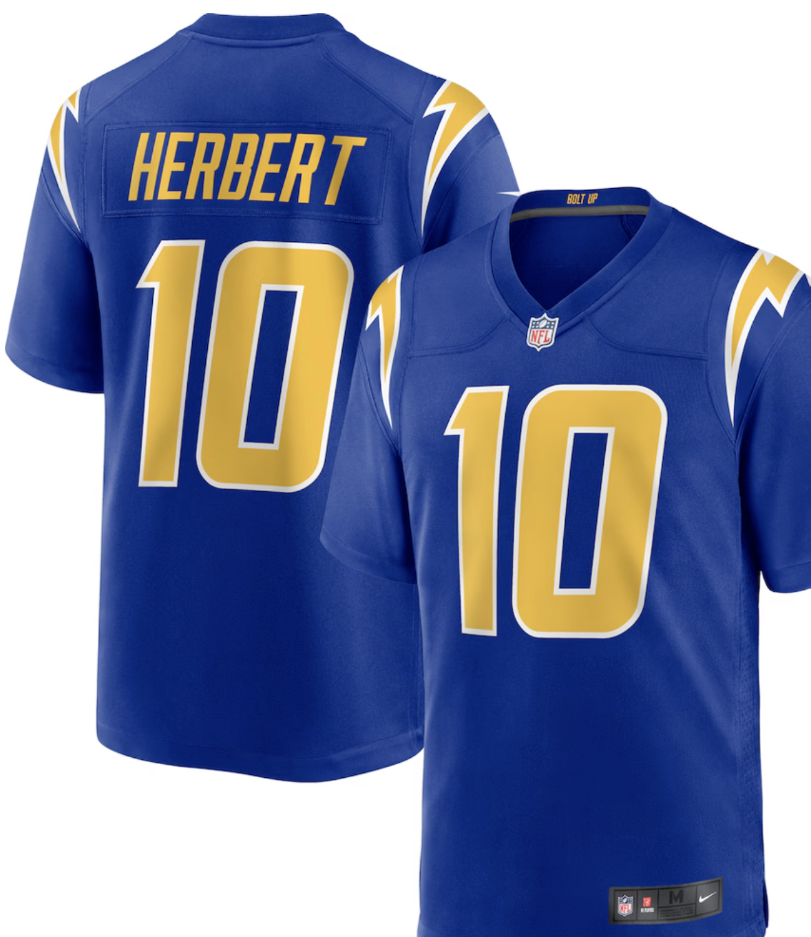 Justin Herbert Los Angeles Chargers Nike Alternate Game Jersey - Royal