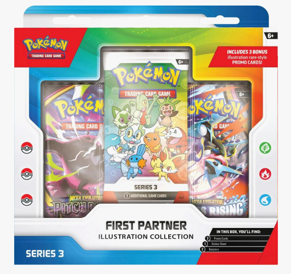 Pokemon First Partner Illustration Collection (Series 3)