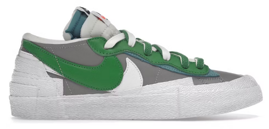 Blazer Low sacai Medium Grey Classic Green