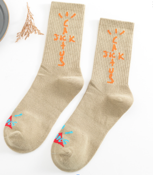 Cactus Jack Style Socks