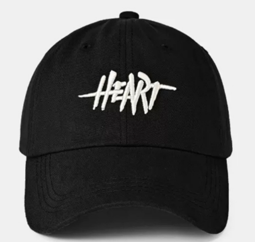 Heart Letter Hats