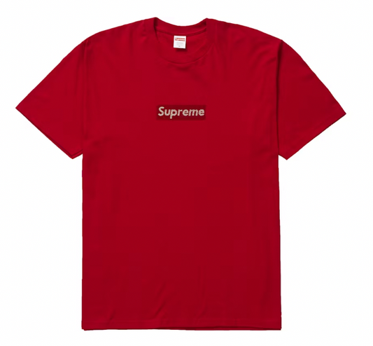 Supreme Swarovski Box Logo Tee