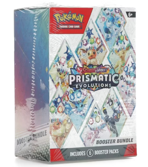 Pokémon Scarlet & Violet Prismatic Evolutions Booster Bundle