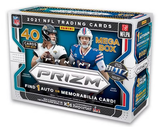 2021 Panini Prizm Football Mega Box