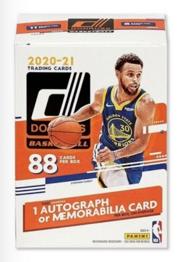2020-21 Panini Donruss Basketball Blaster Box