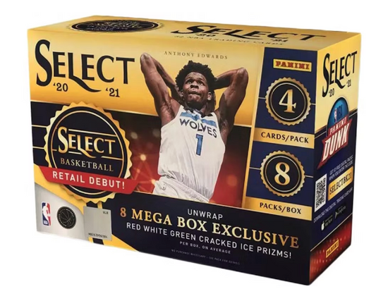2020-21 Panini Select Basketball Mega Box