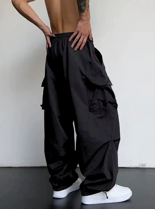 Loose Cargo Sweatpants
