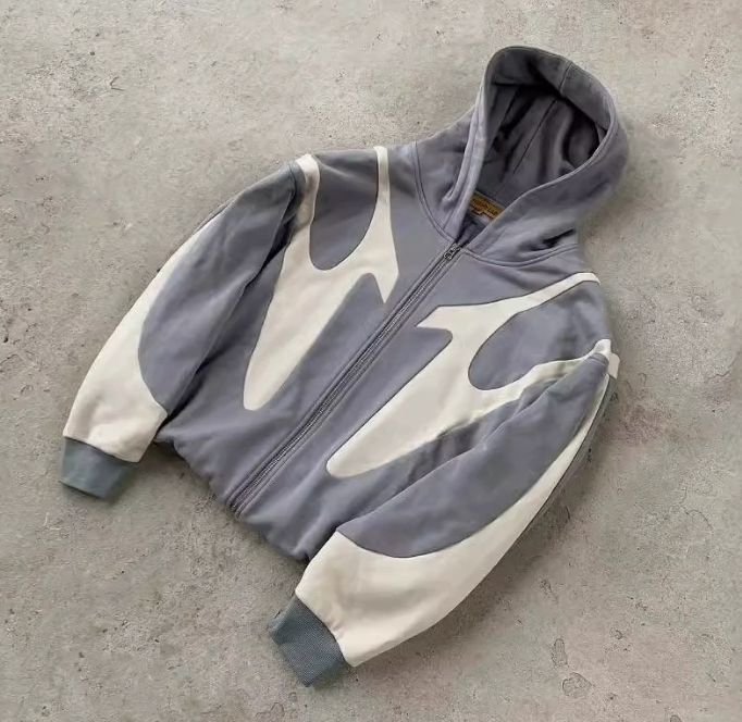 Two Tone Color Hoodie