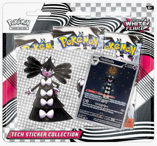 Pokemon White Flare Tech Sticker Collection