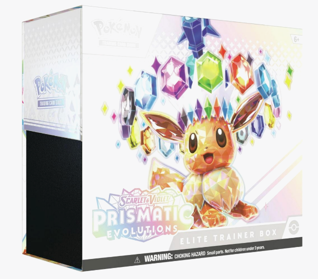 Pokemon Prismatic Evolutions Elite Trainer Box