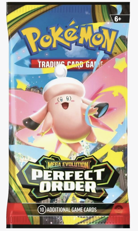 Pokemon Perfect Order Single Booster Pack (10 Game Cards)