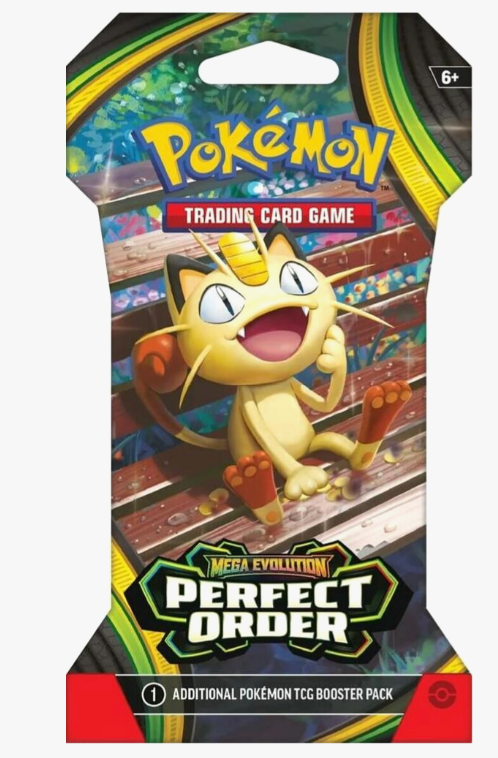 Pokemon Perfect Order Sleeved Booster Pack (10 Game Cards)