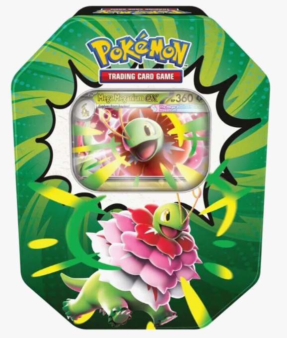 Pokémon Ascended Heroes Tin [Mega Meganium ex]